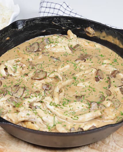 Strogonoff de Frango