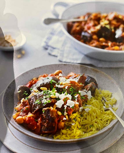 Greek Aubergine & Tomato Stew