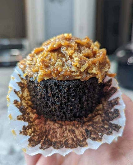 AIP Frosting for German "Chocolate" Cupcakes (Paleo, AIP)
