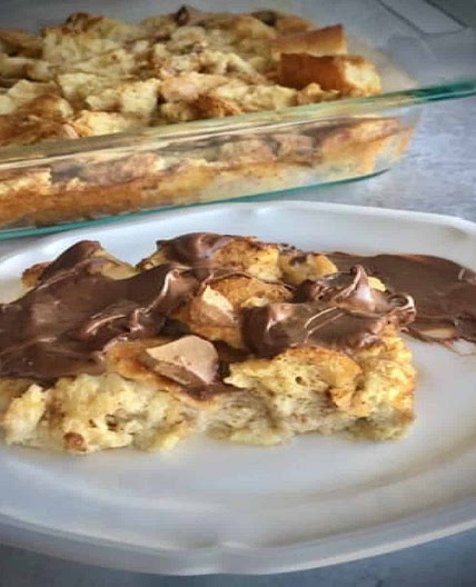 Effortless Banana Bread Pudding