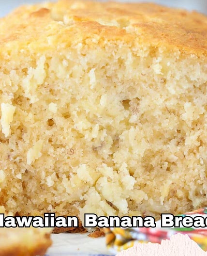Hawaiian Banana Bread 