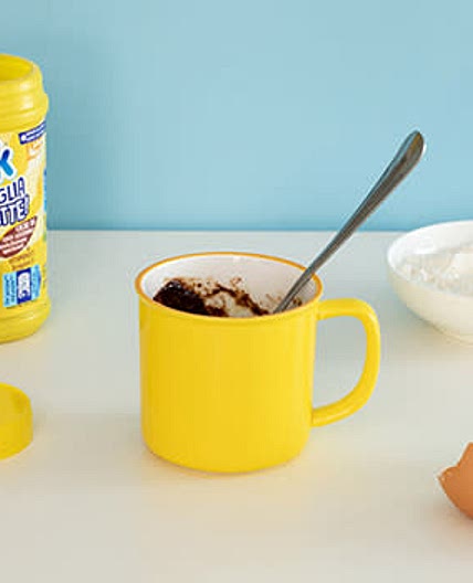 Torta in tazza al Nesquik