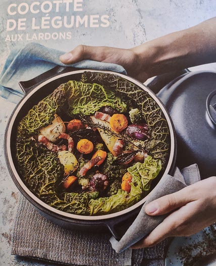 Cocotte de légumes aux lardons