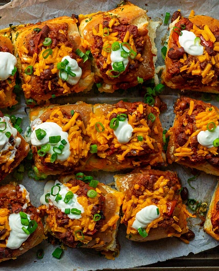 Mini Chili Cheese Dogs