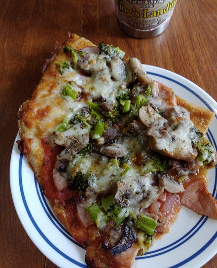 Canadian Bacon pizza