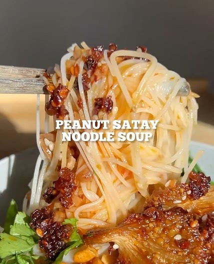 PEANUT SATAY NOODLE SOUP