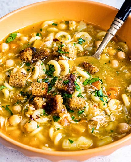 Chicken Carcass Soup