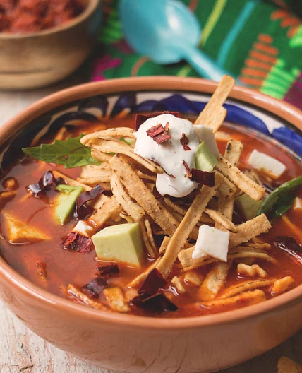 Sopa azteca