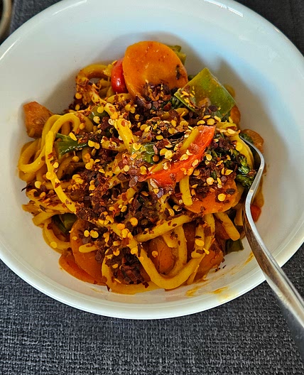 Honey Soy Chicken Noodles