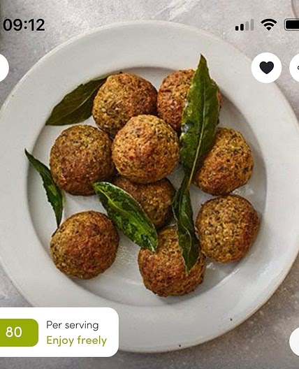 Healthy stuffing balls