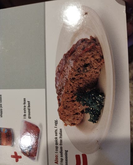 Meatloaf with veg and potato