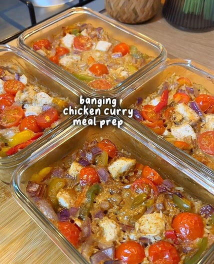 Chicken Curry Meal Prep