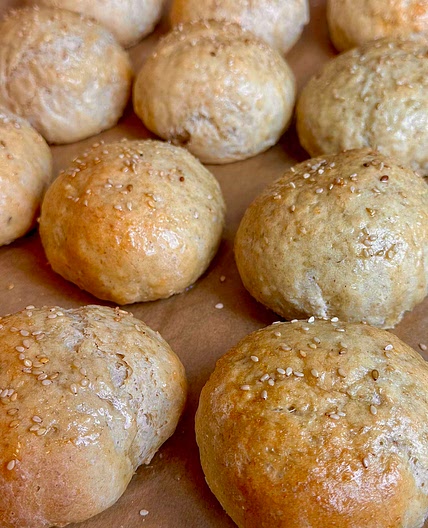 Oaty Bread Buns 
