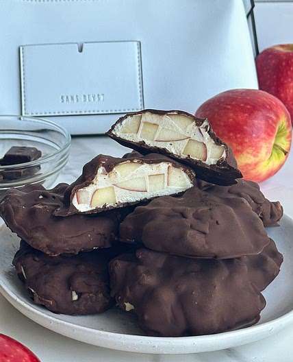 Apple Protein Froyo Bites
