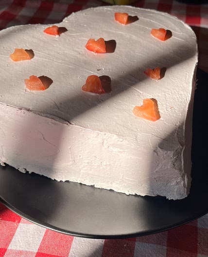 Torta panna e fragole 🍓 