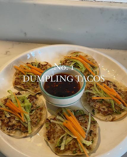 DUMPLING TACOS 🌮🥟 