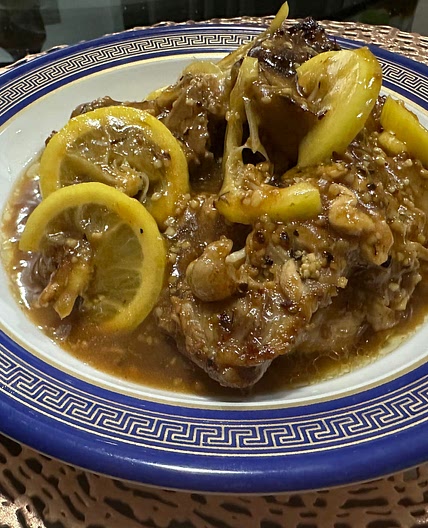 Lemon Orange Chicken Thighs - Healthyfied Recipe