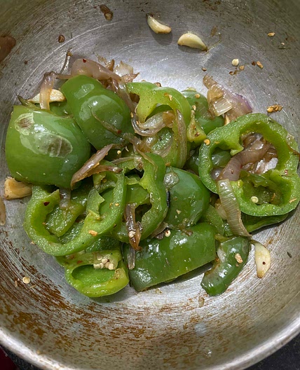 capsicum fry