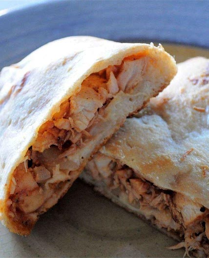 BBQ Chicken Calzones recipe