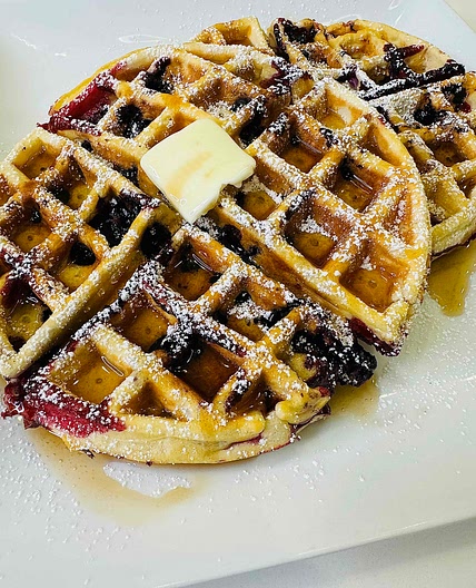 Blueberry Waffles 