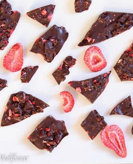 Chocolate Strawberry Bark(After 3rd Week)