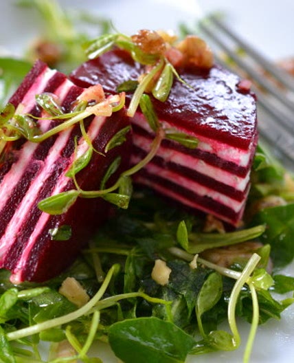Beet And Goat Cheese Napoleons