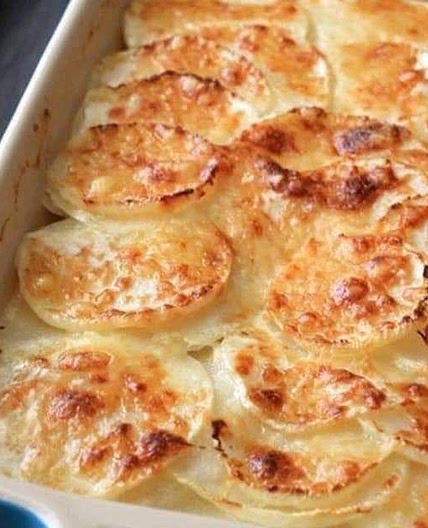 "Almost Potato" Turnip auGratin