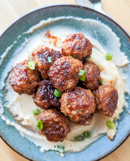 Easy BBQ Pork Meatballs