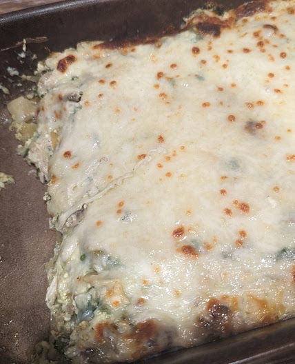 Chicken Spinach Lasagna