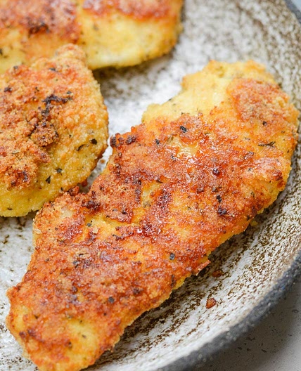 Easy Keto Chicken Tenders (baked or air fryer)