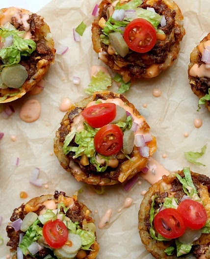 Cheeseburger Tater Tot Bites 