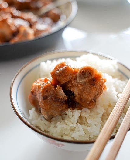 🍖 STEAMED RIBS IN PLUM SAUCE 話梅蒸排骨