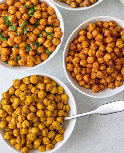 Roasted Chickpeas - 2 Ways