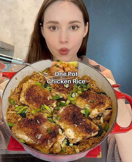 One Pot Chicken &amp; Rice- here’s episode 7 of Easy Recipes My 