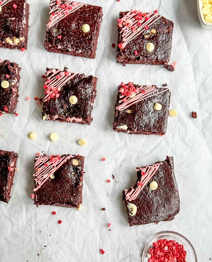59 Calorie Red Velvet Brownies