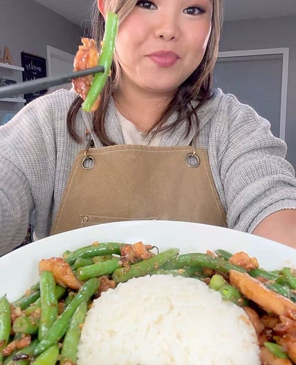 Green Beans & Chicken 
