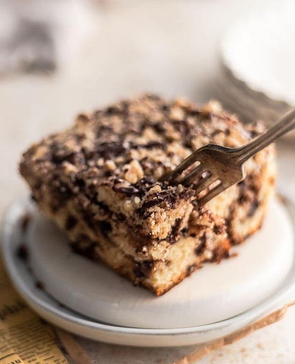 Chocolate Babka-Filled Crumb Cake