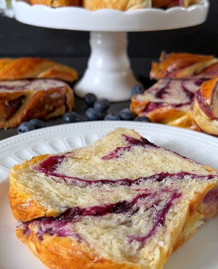 Blueberry Brioche