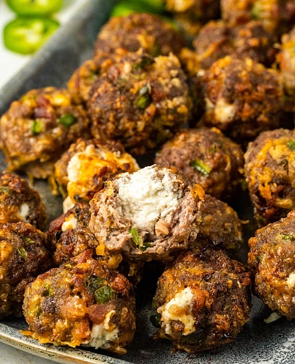 Jalapeno Popper Meatballs