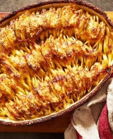 NYT Cheesy Hasselbeck Potato Gratin