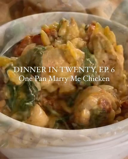Marry Me Chicken Orzo