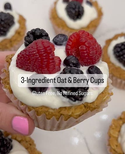 OAT & BERRY CUPS🫐🍓✨ 