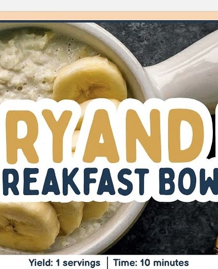 Berry and Nut Breakfast Bowl