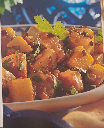 Würziger Kartoffeltopf
mit Linsen