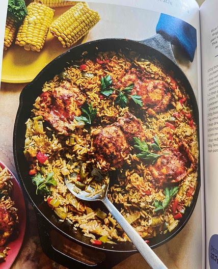 Peri-peri rice bake 