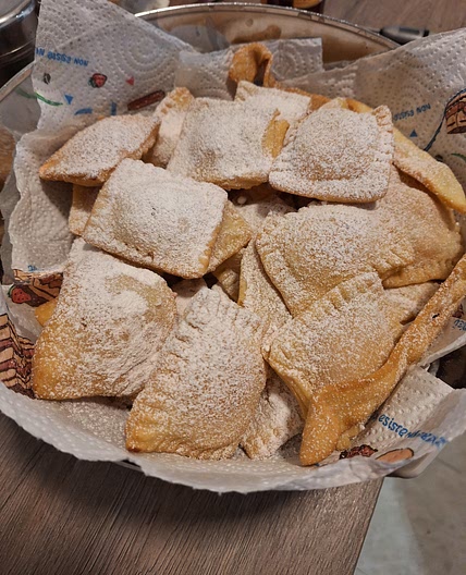 Ravioli dolci di Carnevale