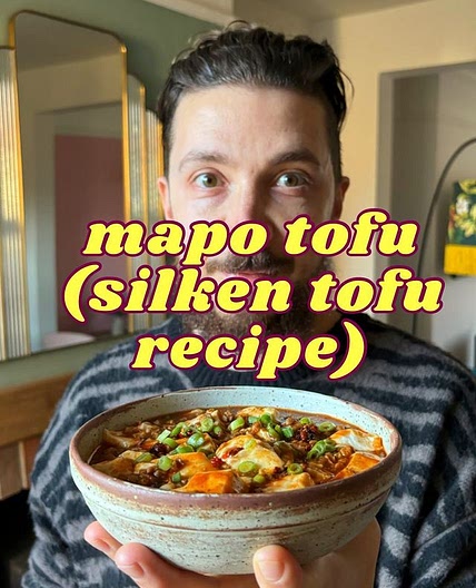 MAPO TOFU 🍜 Follow for more of the good stuff and grab the recip