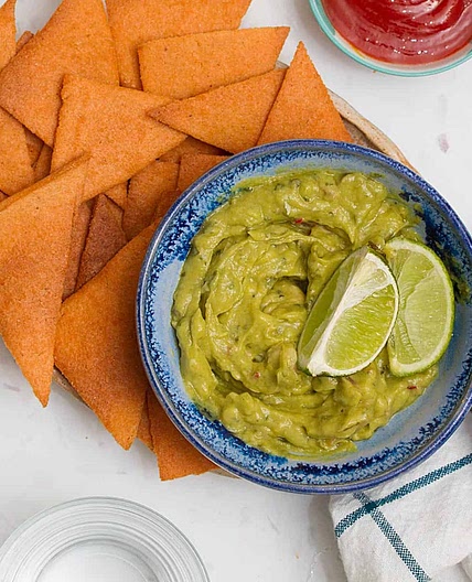 Baked Lentil Chips