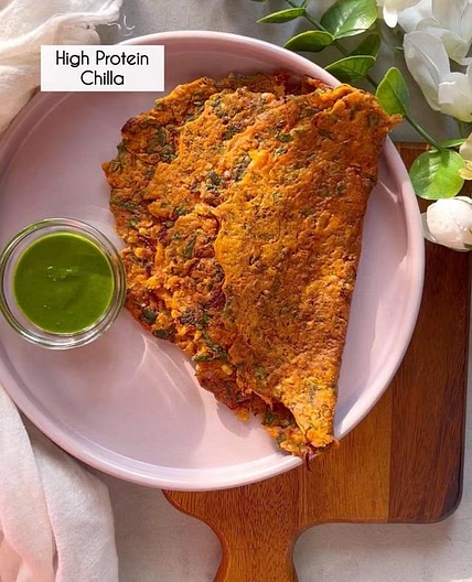 High Protein Chilla
