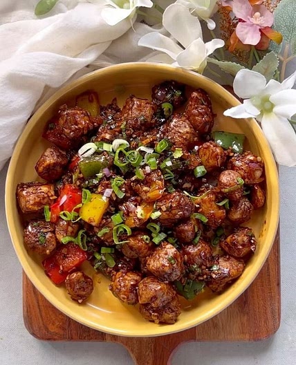 Healthy Soya Chilli